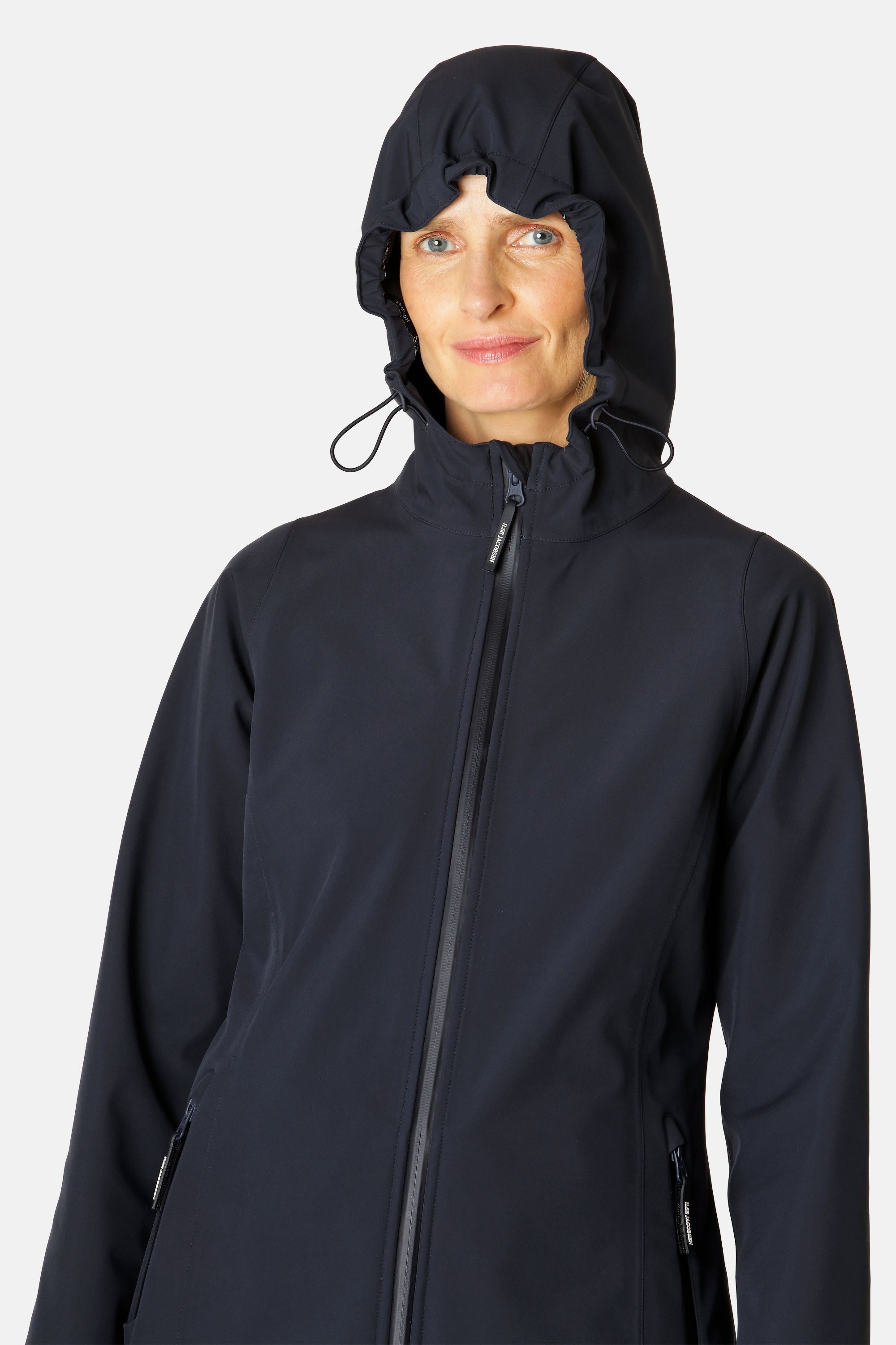 Softshell Raincoat - Dark Indigo